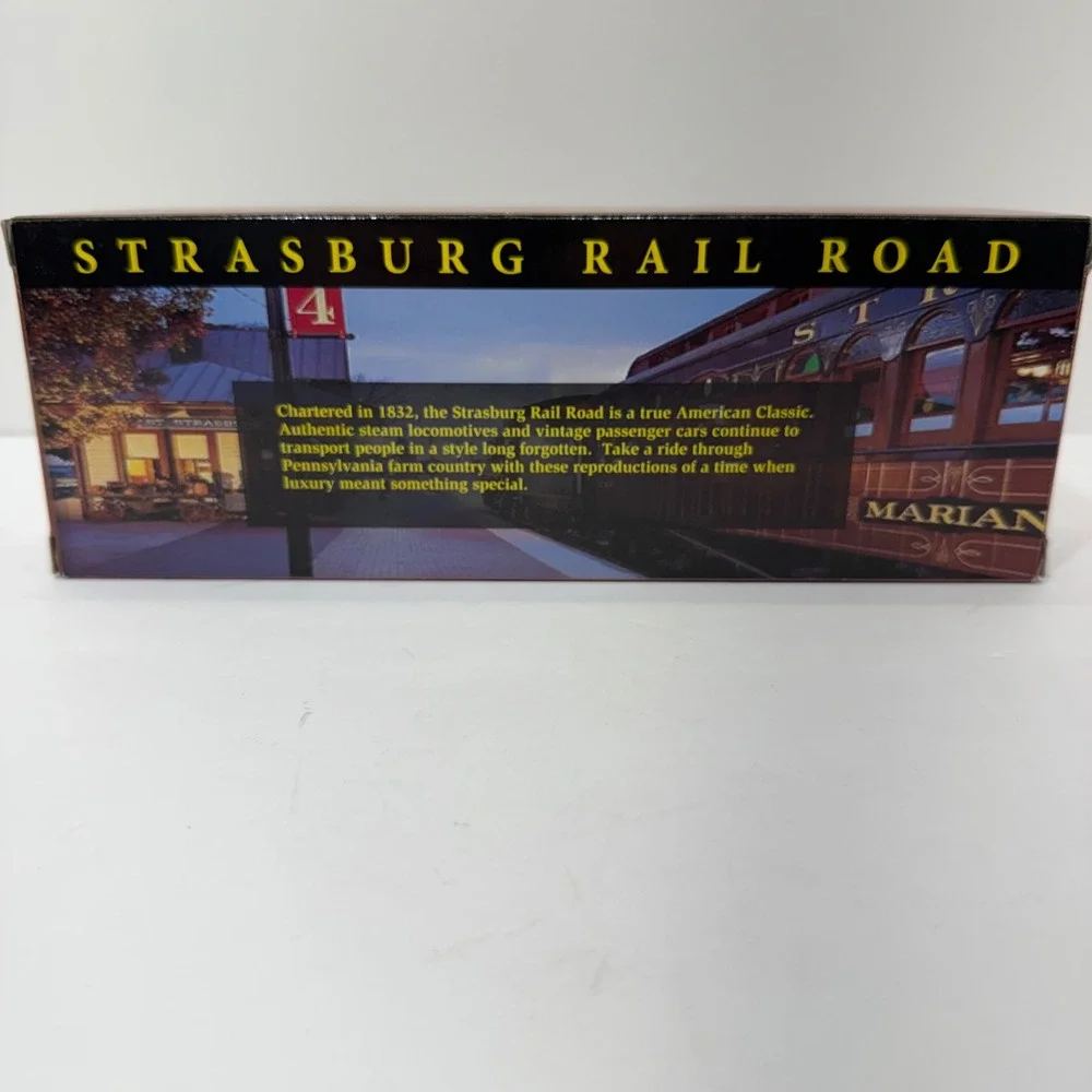 Roundhouse Strasburg Rail Road Coach-Cherry Crest #70 HO Scale Model Train 99254